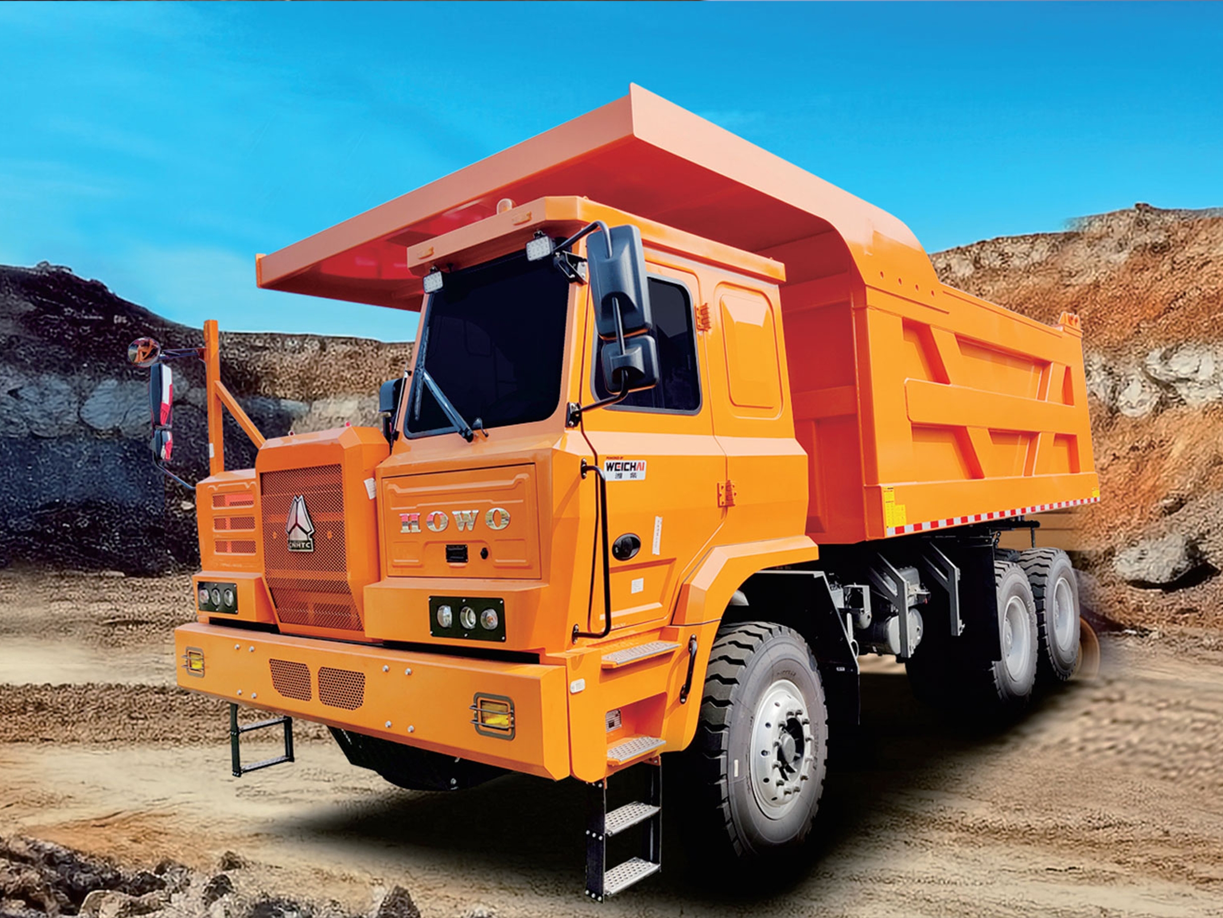 90噸礦用自卸車(chē)